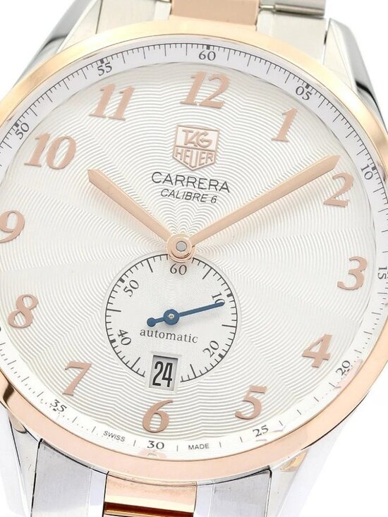 Tag Heuer Other - TAG HEUER Carrera WAS2151 Silver Dial Automatic Men's Watch_890536